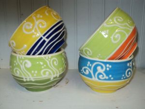 Serving & individual bowls